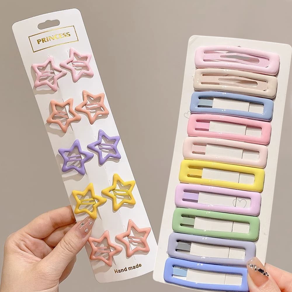 똑딱핀 2종 x 10p 세트