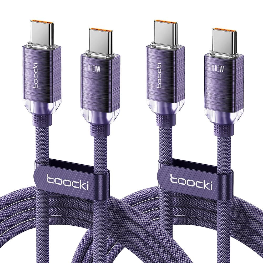 Toocki 100W C to C PD 초고속 충전 케이블