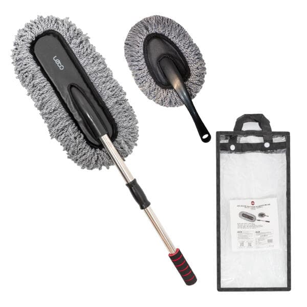 레토 2in1 극세사 차량용 먼지털이개 2종 세트