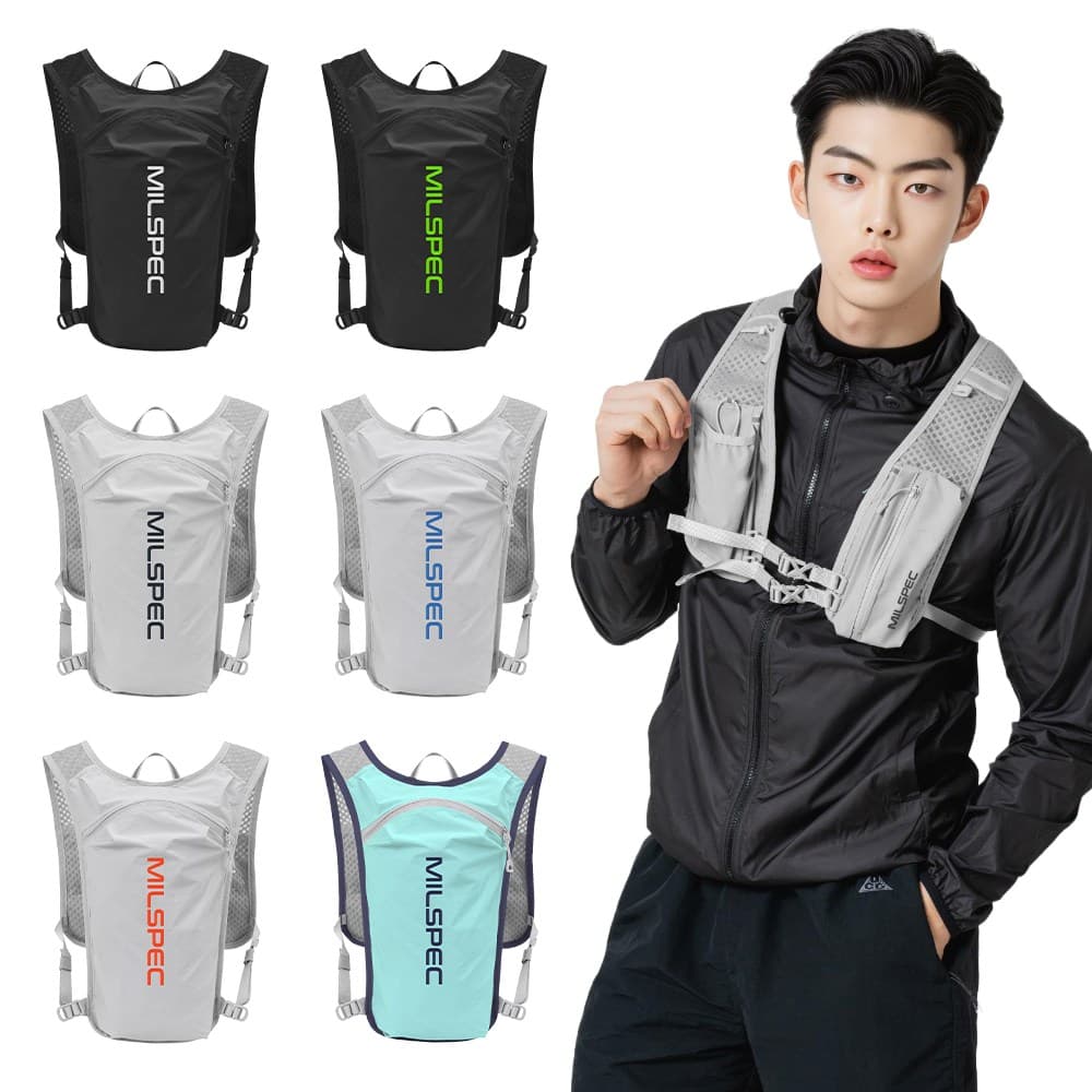밀스펙 코어 트레일러닝 러닝조끼