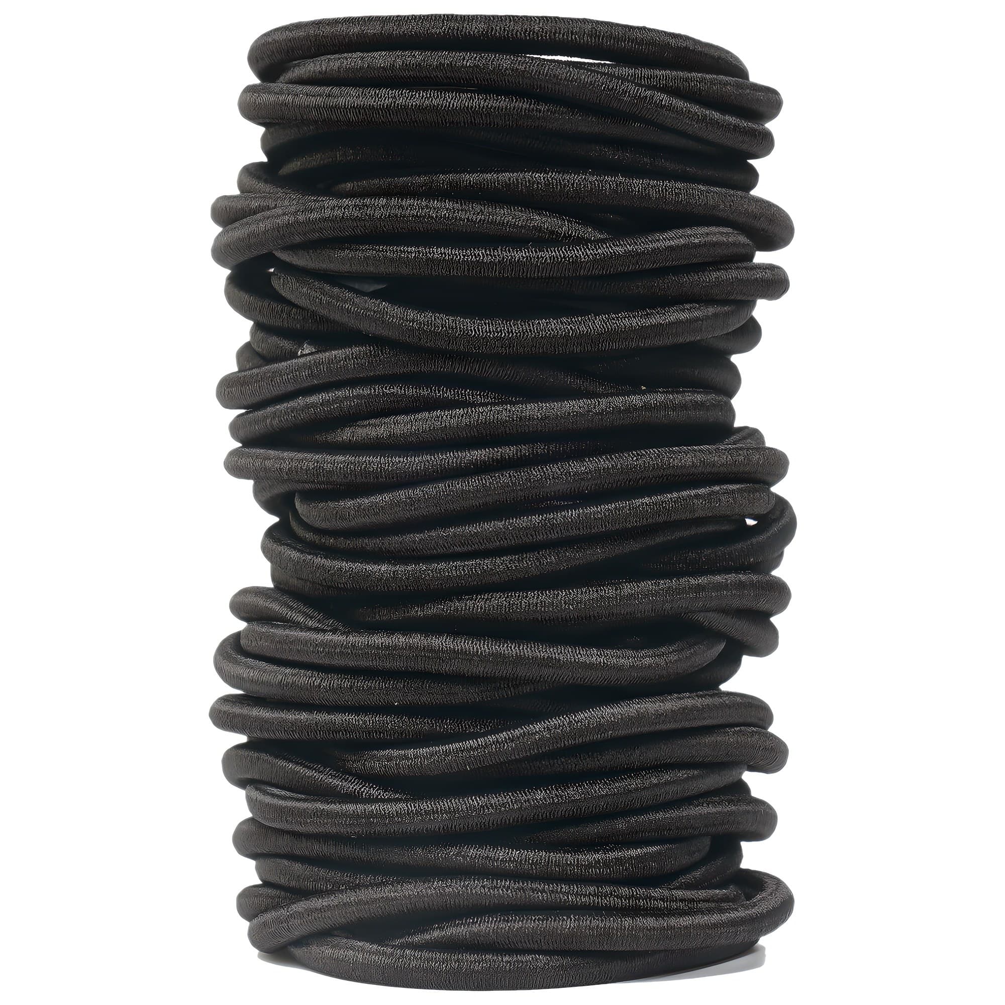 천사소녀 여성용 엘라스틱 무지 머리끈