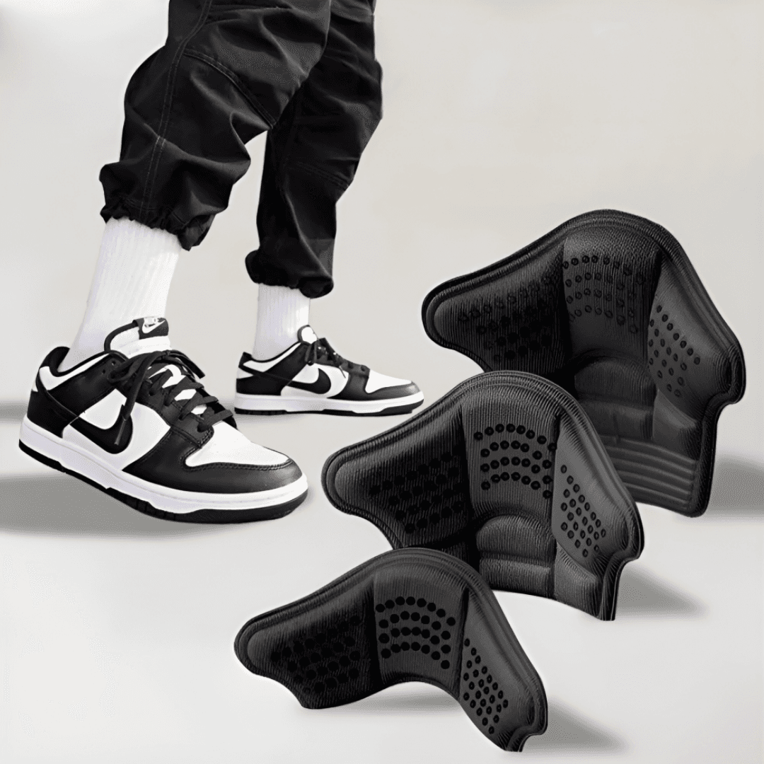 4pcs 원사이즈업패드 신발 사이즈 줄이기 클때 운동화 뒤꿈치 패드 로퍼 구두 물집