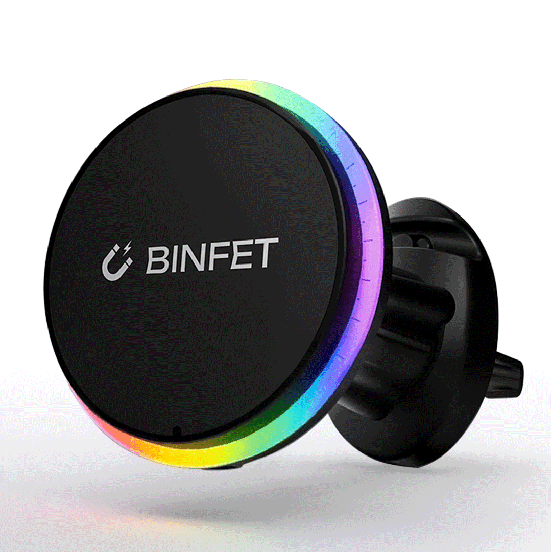 빈펫 맥세이프 차량용 핸드폰 고속 무선충전 거치대 아이폰 갤럭시