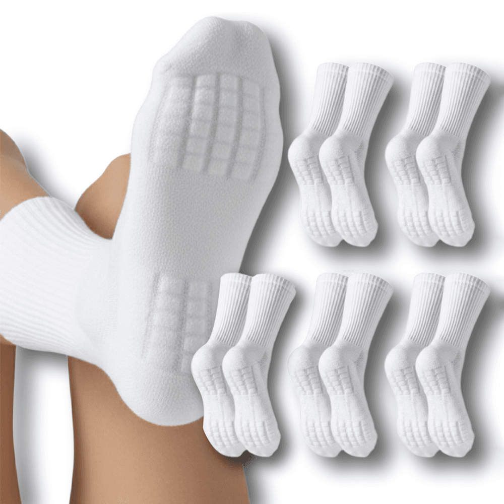 애틱트 도톰 쿠션 스포츠 러닝 장목 양말 5켤레