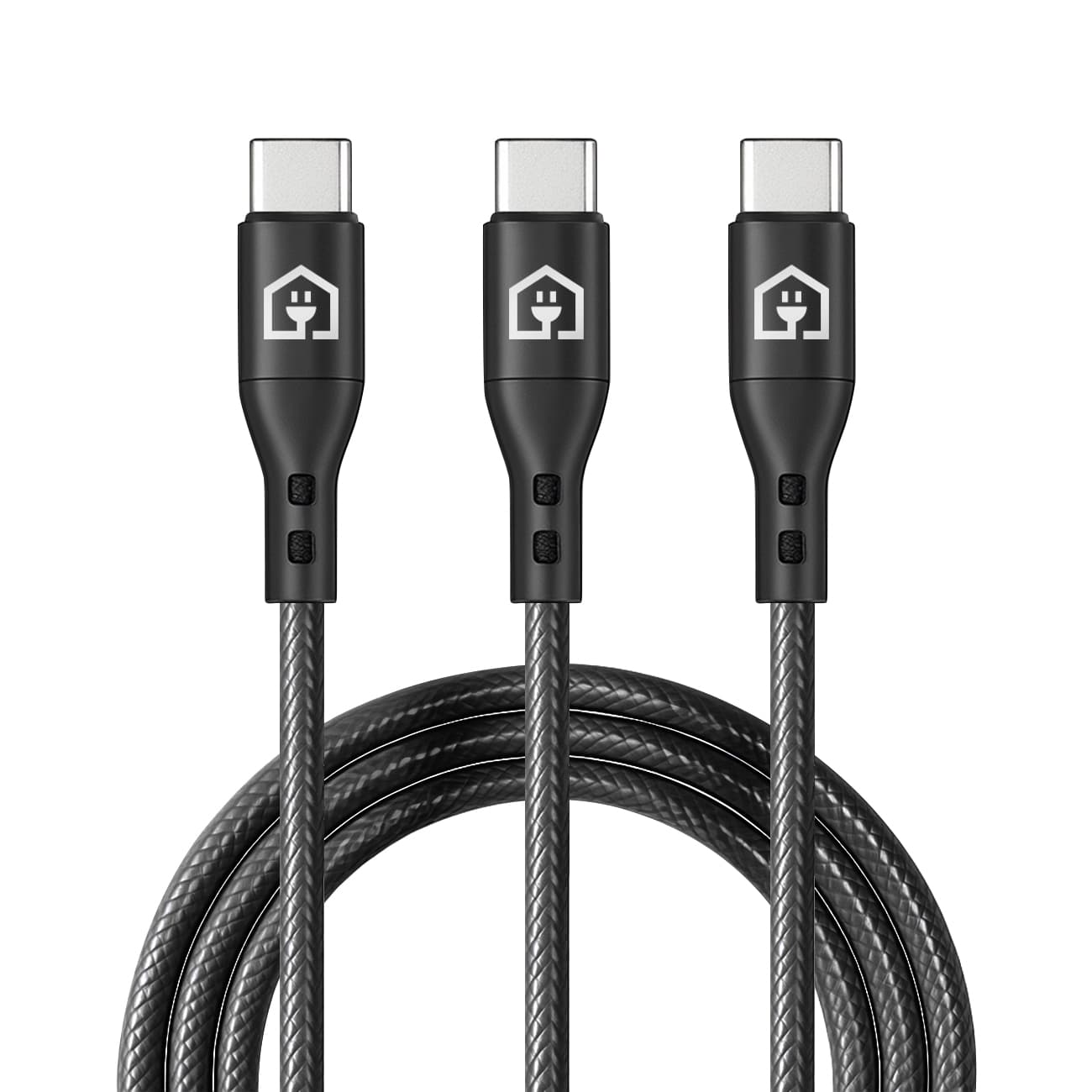 홈플래닛 PD 60W CtoC 초고속충전 볼트우븐 단선방지 케이블