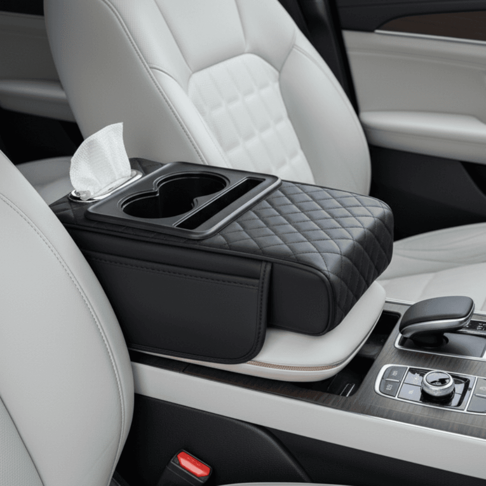 헤인느 차량용 콘솔 쿠션 자동차 팔걸이 쿠션
