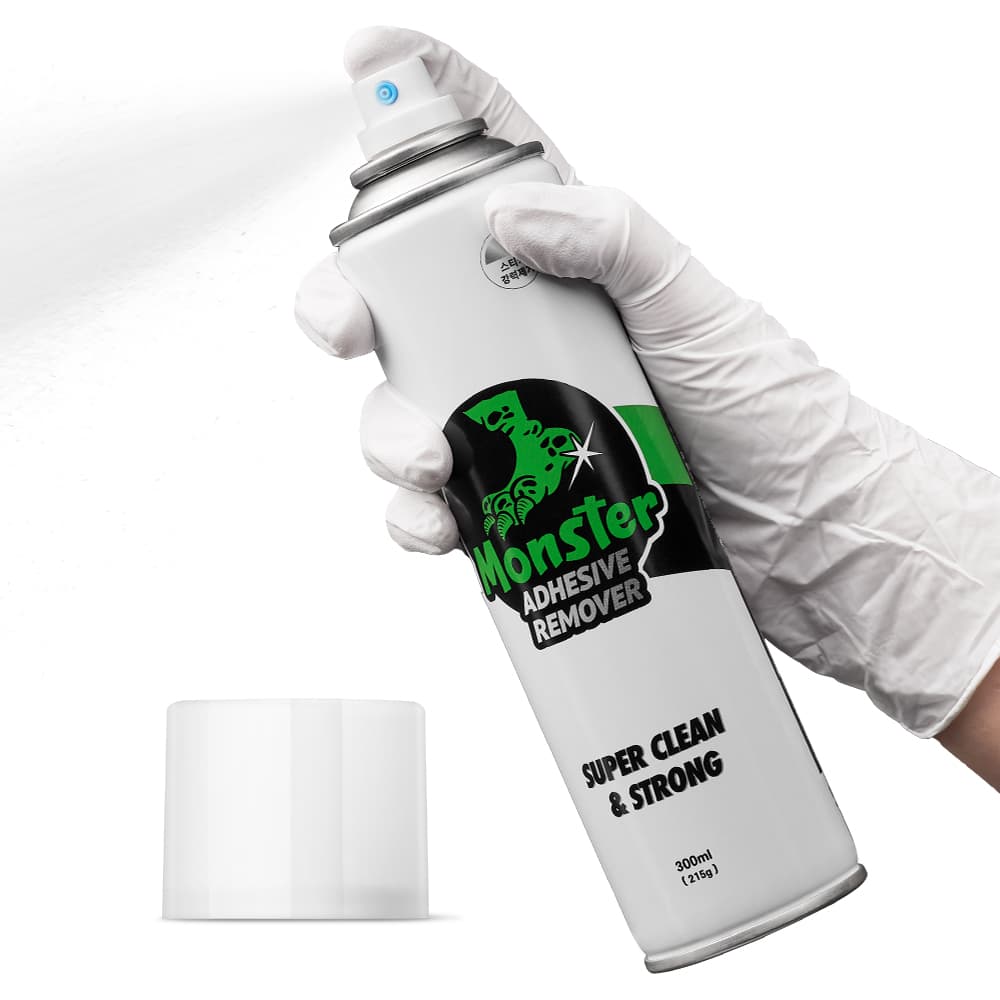 몬스터겔 초강력 끈끈이 접착제 테이프 자국 차량 스티커 제거제 300ml