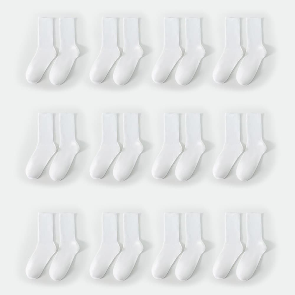 타키타키 사계절용 장목양말 12켤레