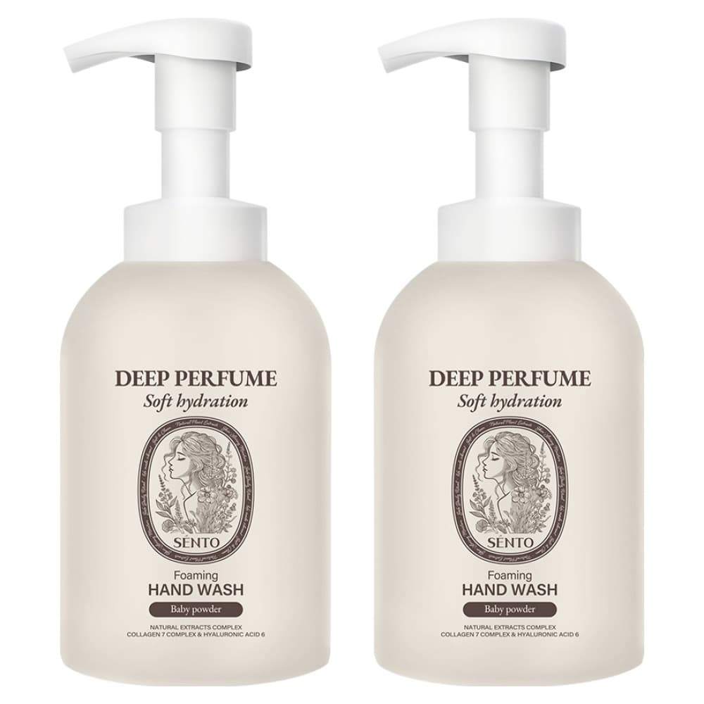 센토 딥퍼퓸 포밍 핸드워시 베이비파우더향