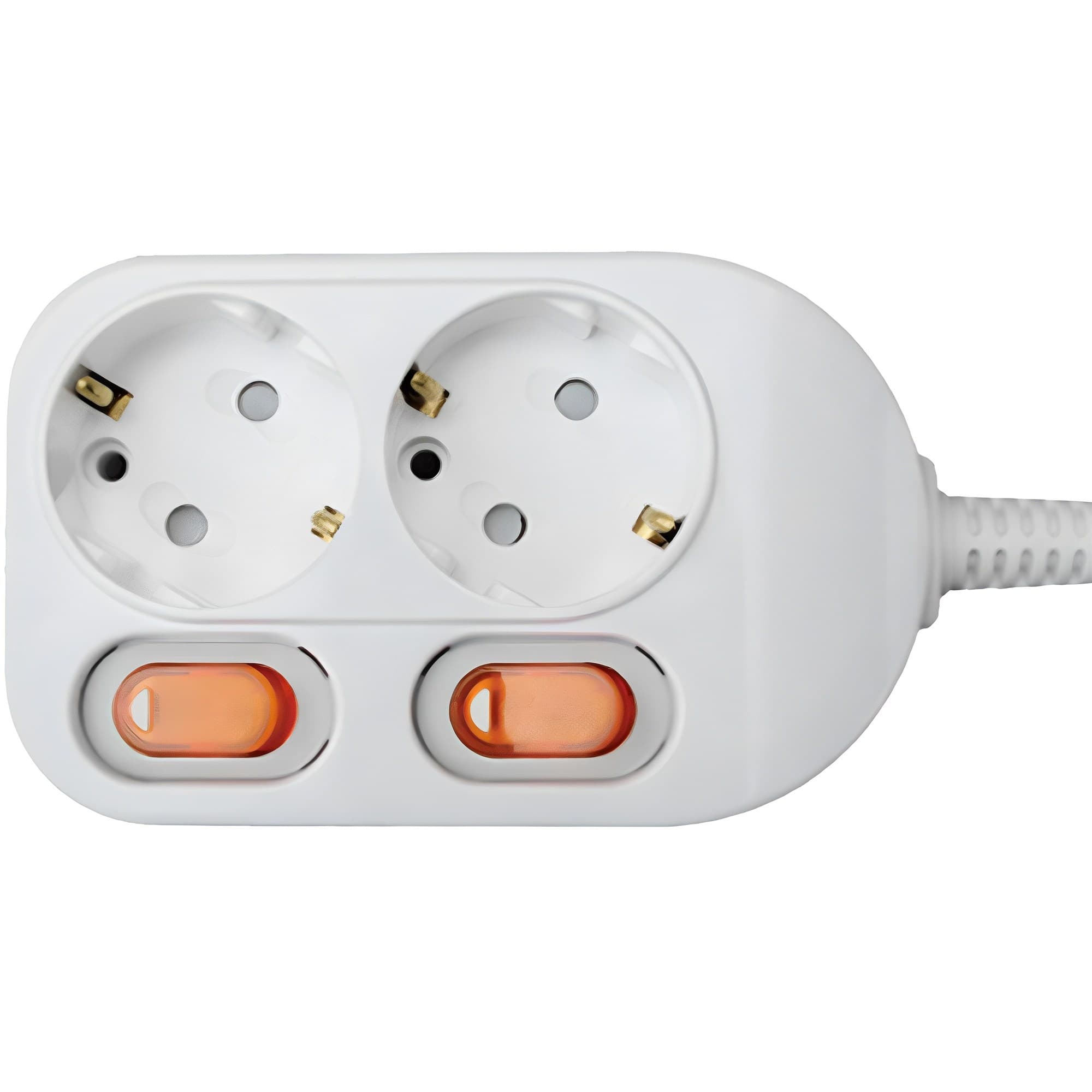 번개표 개별스위치 멀티탭 2구