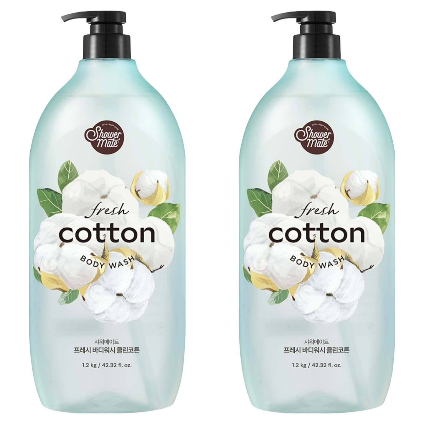 샤워메이트 바디워시 클린코튼