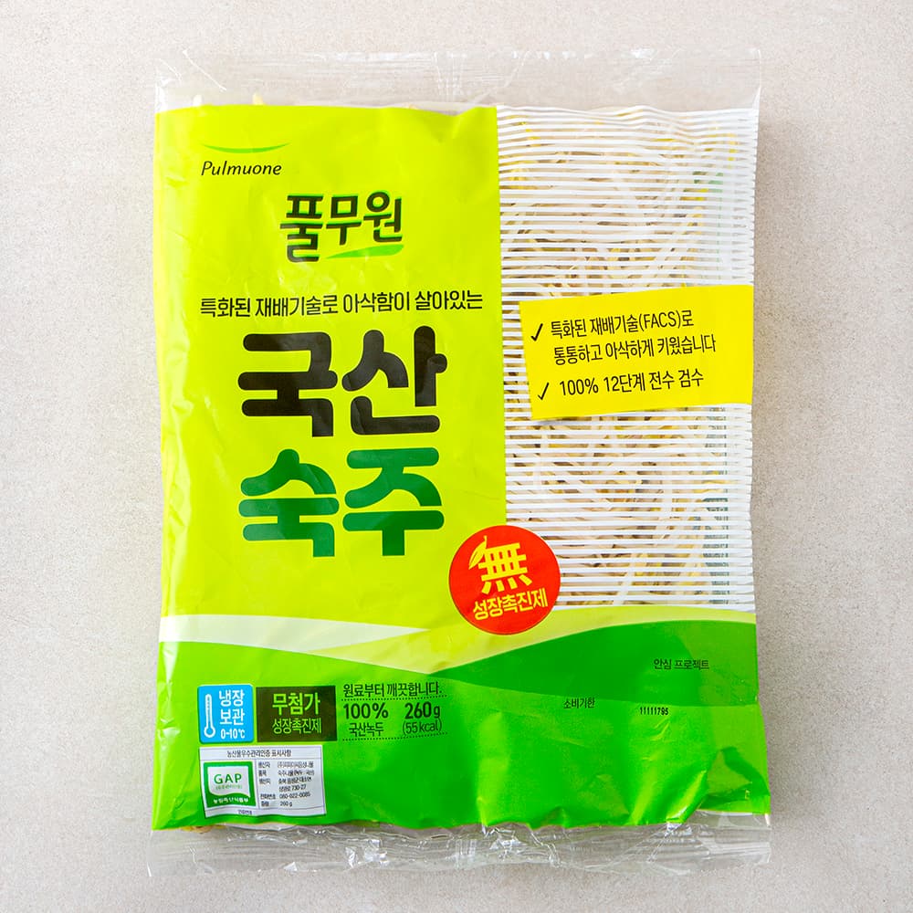 풀무원 국산 숙주