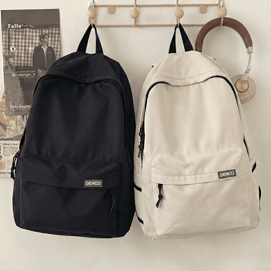 덴코 남녀공용 데일리 캐주얼 백팩