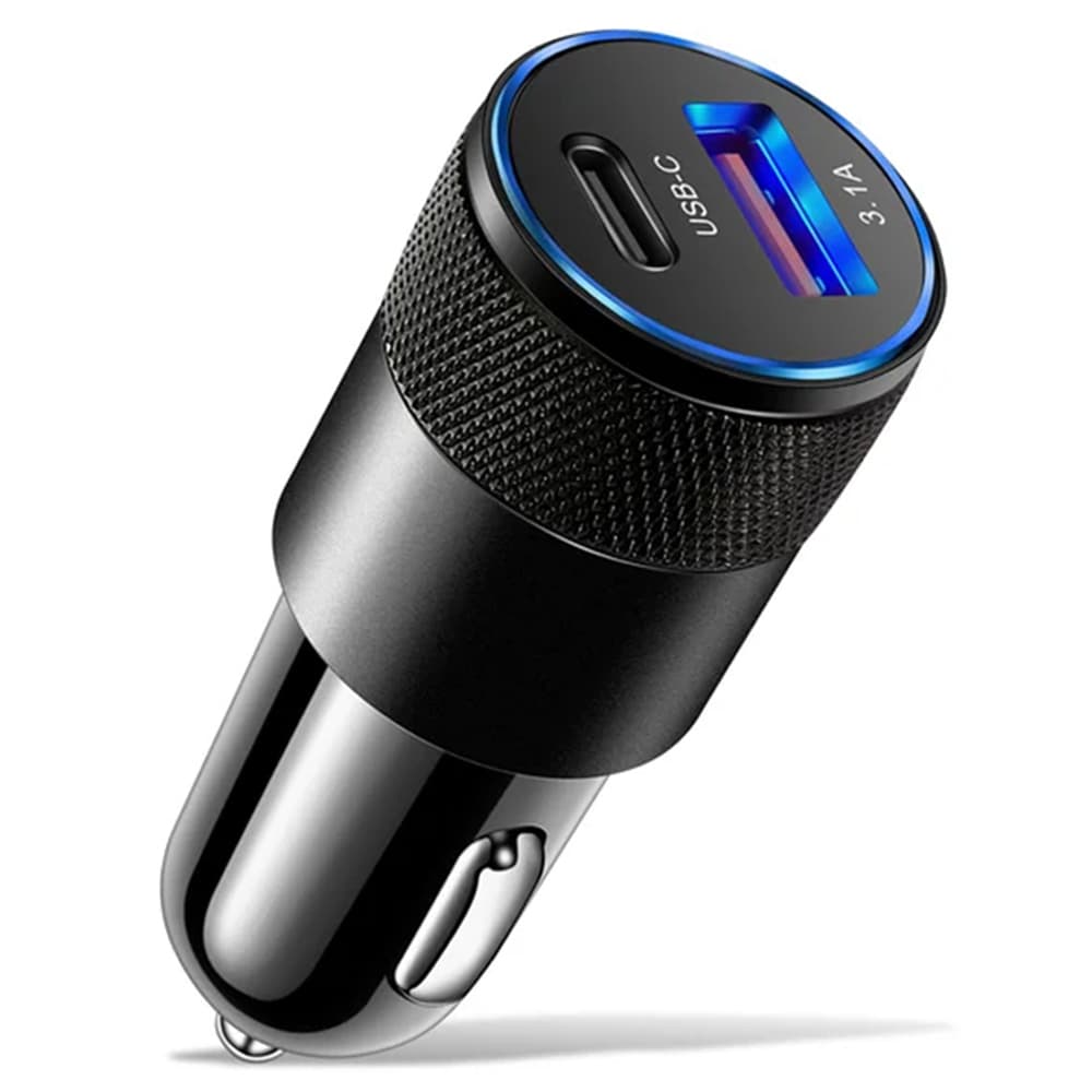 구스페리 38w 2포트 차량용 시거잭 고속 충전기 c타입 + usb타입