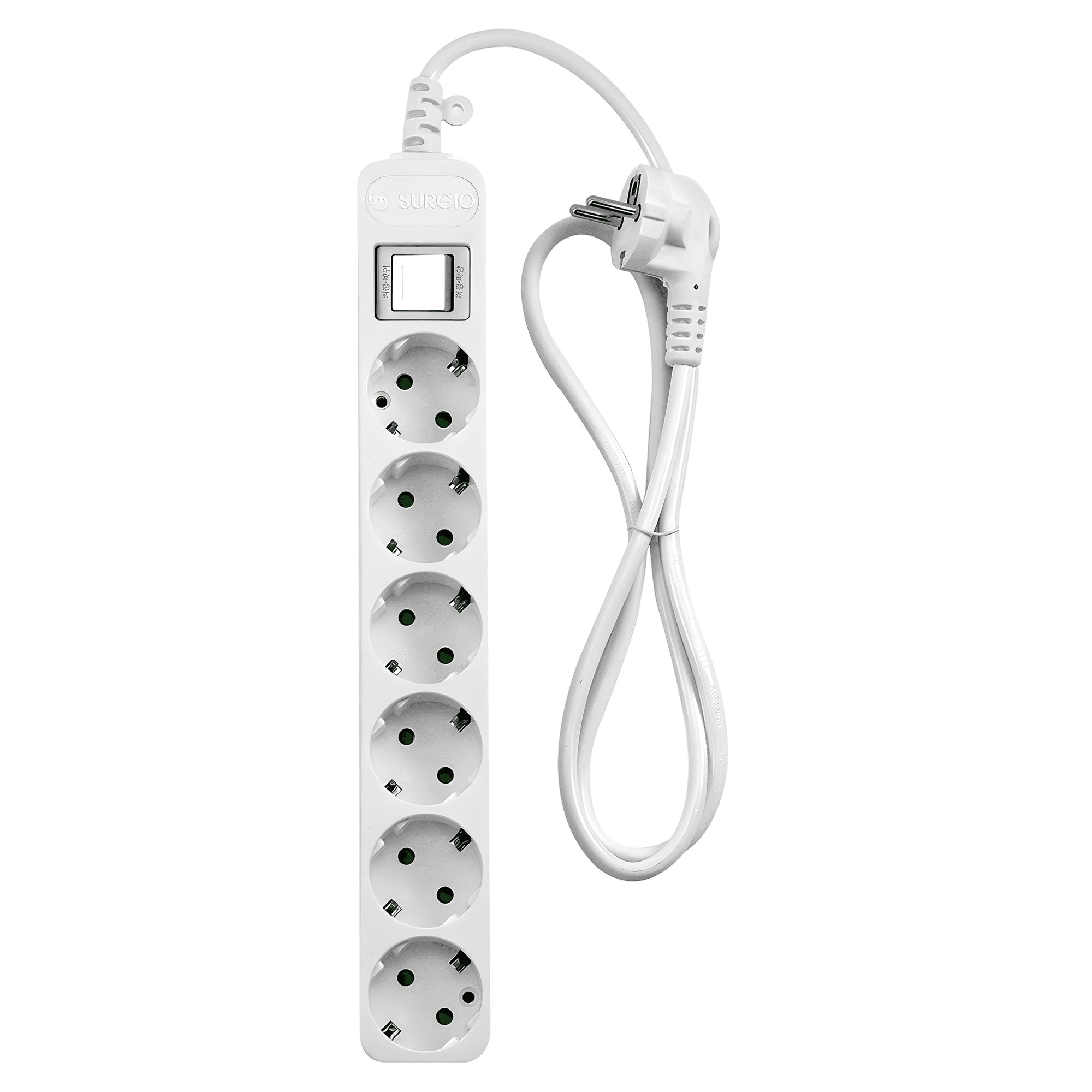 모노케어 안전 접지 멀티탭 6구 DH-2062NT