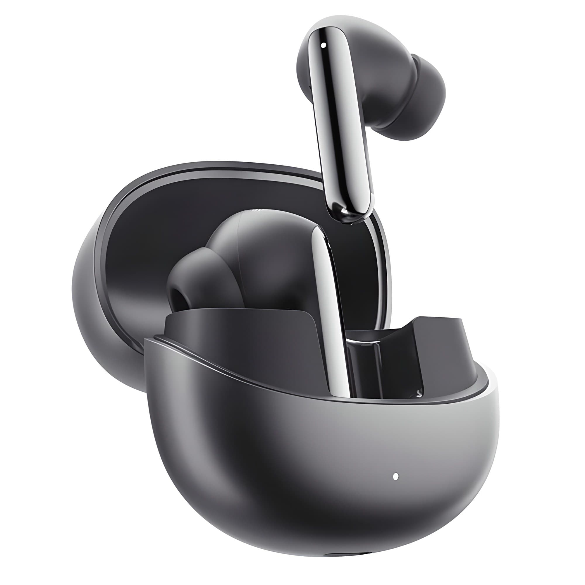 QCY 멜로버즈 프로 플러스 블루투스 이어폰, QCY HT08 Hi-Res, 블랙, 8.5시간, 액티브노이즈캔슬링(ANC)