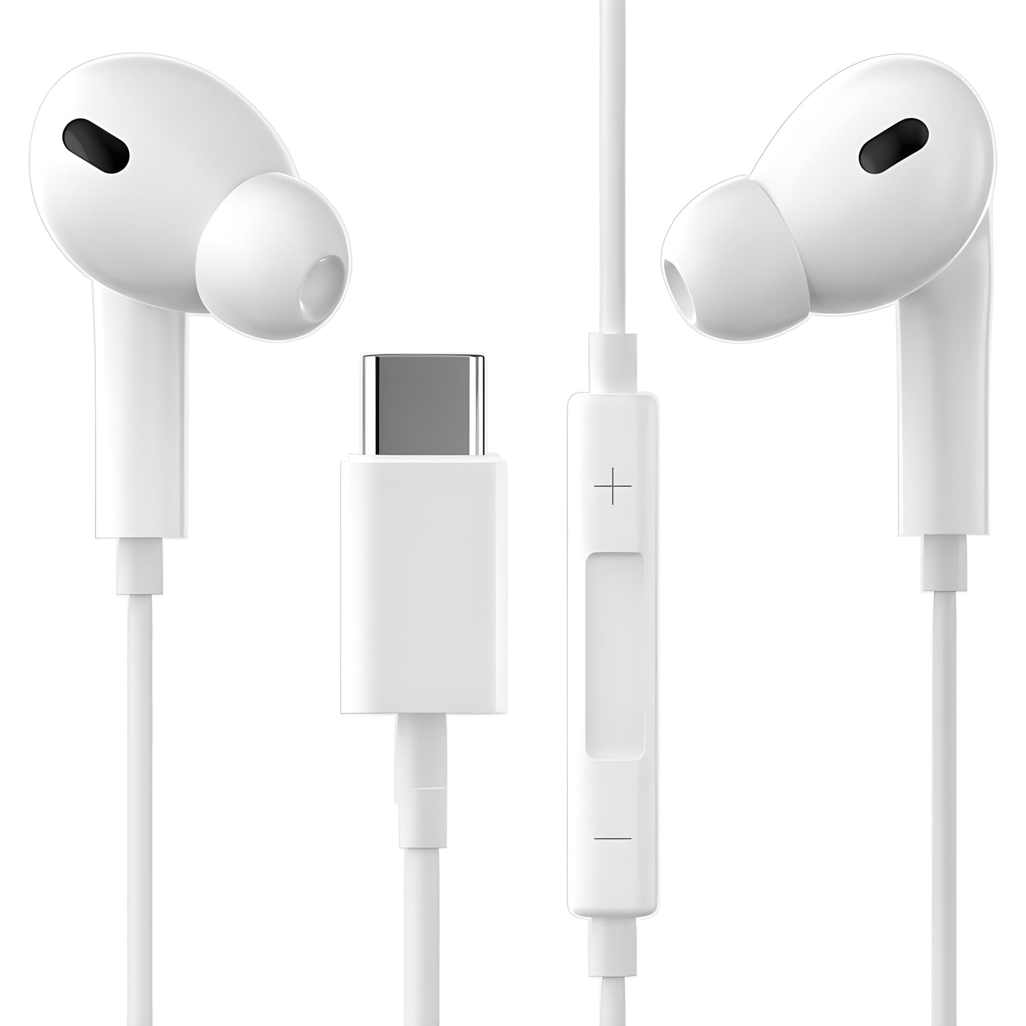 구스페리 스테레오 커널형 유선 이어폰 C타입, 단일상품, 화이트