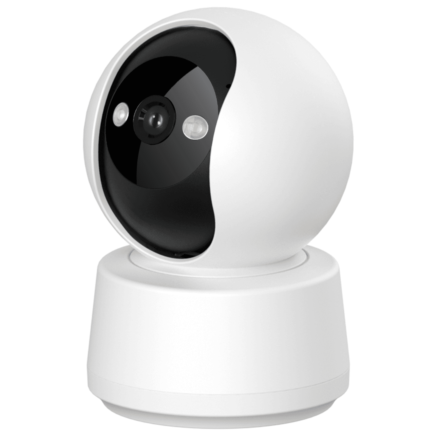 AMSKY 홈캠 가정용 cctv 카메라 실내용 WiFi 2K QHD 초고화질 360도 회전, GW-C10 화이트, 1개